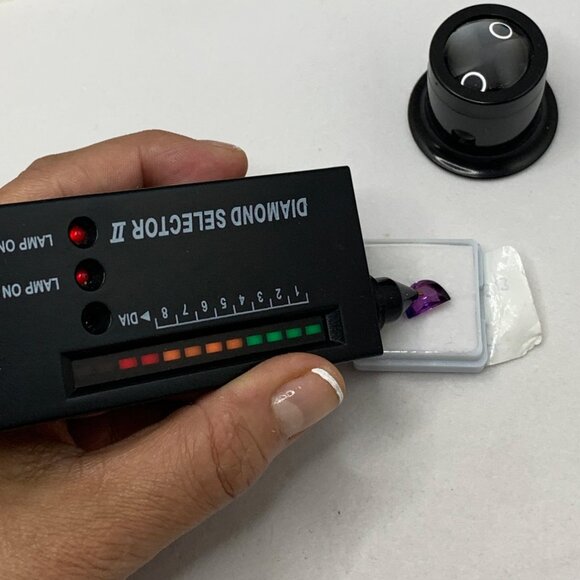 Fancy Moon Cut Boysenberry Sapphire - Picture 7 of 16